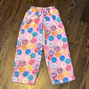 I-Scream Fleece Colorful Donut Print Kids Pants